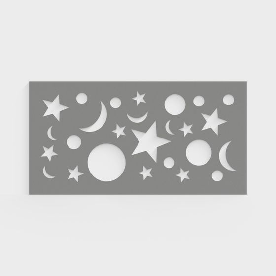 Dreamy Starry Sky 3D model