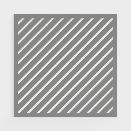 Stylish Geometric Low-Poly 3D Model for Contemporary Spaces