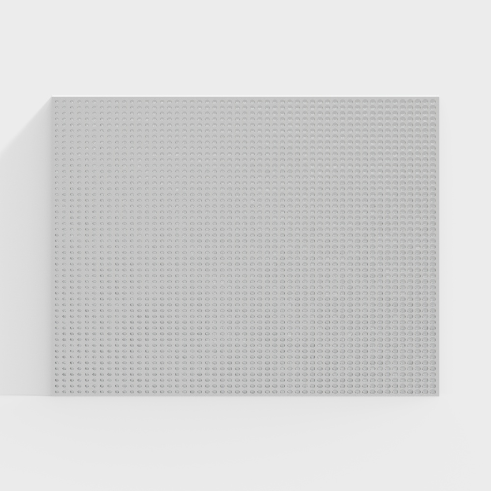 Art modeling punching plate