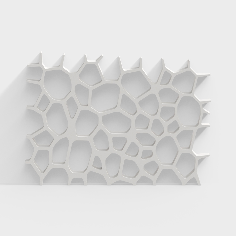 Art modeling punching plate