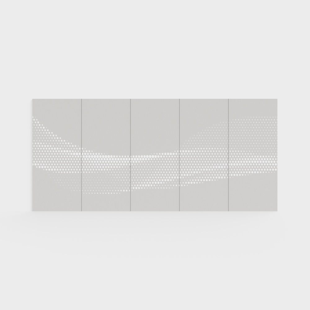 Art modeling punching plate