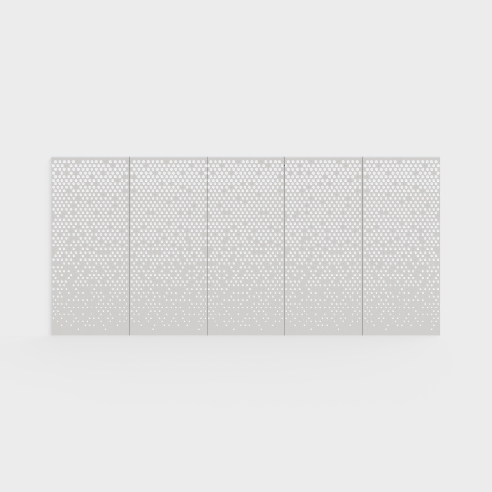 Art modeling punching plate