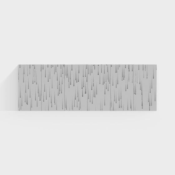 Raindrop Wall 3D Model