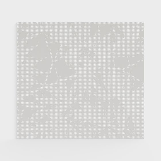 Dot Matrix Ceiling Tile 3D Model for Creative Projects
