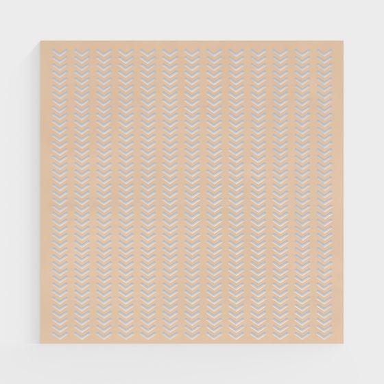 Unique Low-Polygon Geometric 3D Model