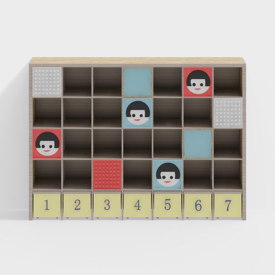 幼兒園數位兒童書櫃