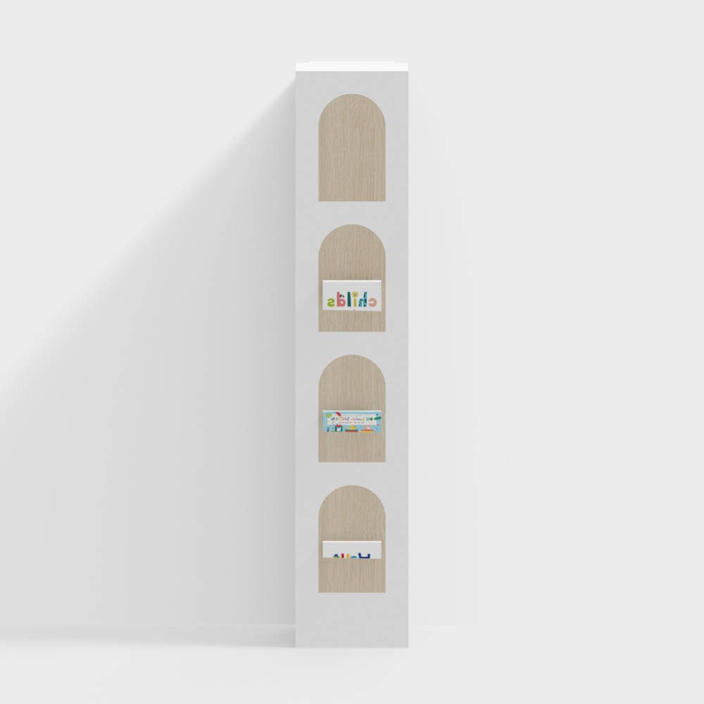 Urban Window 3D model - Low Poly Design