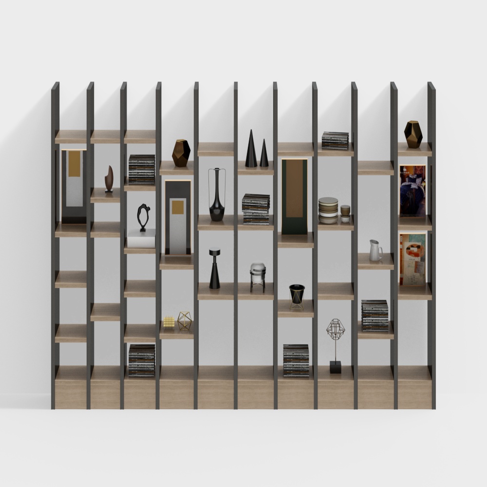 Kệ sách vách ngăn rỗng