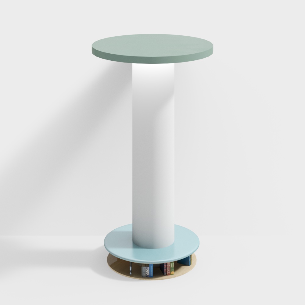 Minimalist Side Table 3D model