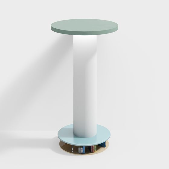 Minimalist Side Table 3D model