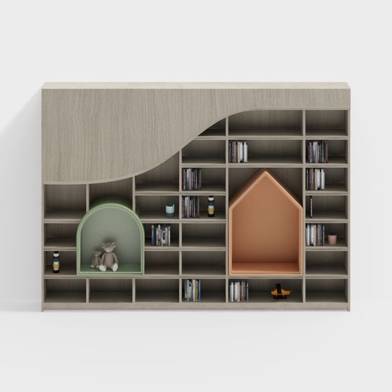 Bibliothèque pour cartes pour enfants