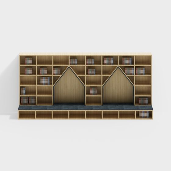 도서관 더블 덱 서재