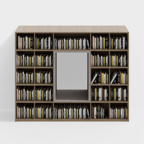 Urban Sanctuary 3D model Bookshelf