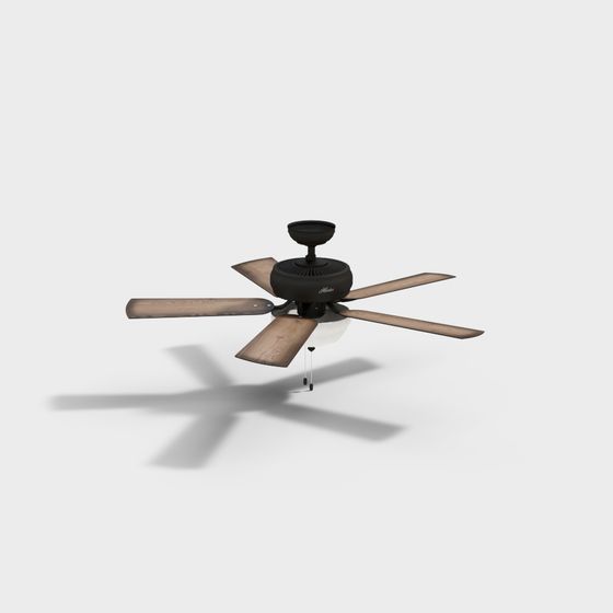 Vintage Ceiling Fan 3D model