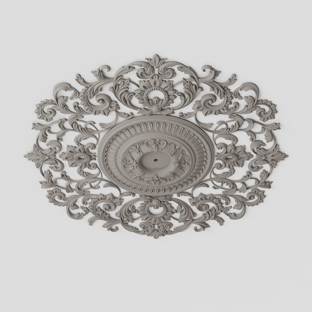 Simple European top carving