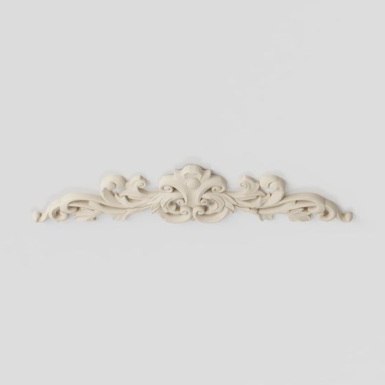 Vintage Scrollwork 3D model
