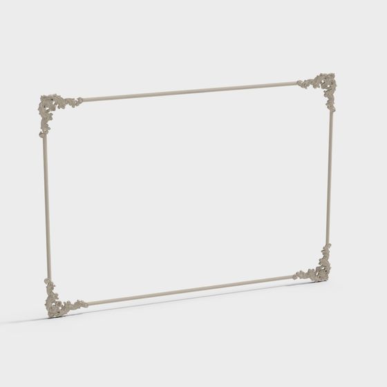 Elegant Frame 3D model