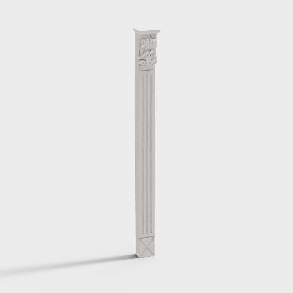 Simple European Roman columns