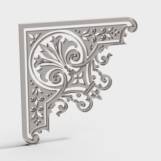 Victorian Corner Bracket 3D model