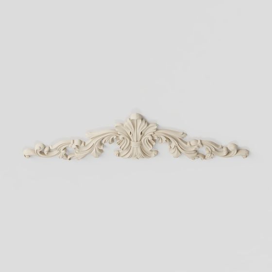 Vintage Scrollwork 3D model