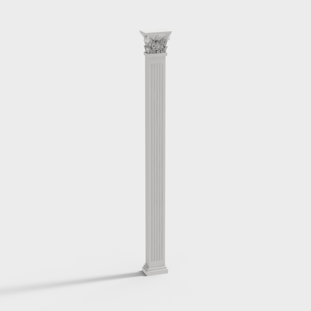 Colonnes romaines européennes simples