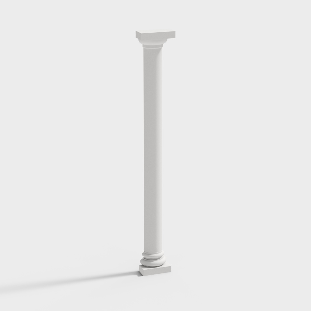 Simple European Roman columns