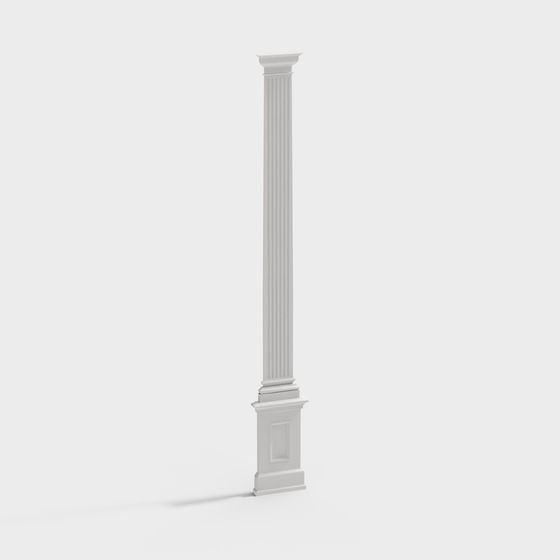 Classical Column 3D model for Creative Projects