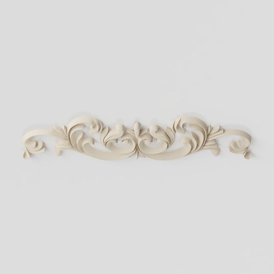 Vintage Scroll 3D model - Low-Poly Elegance