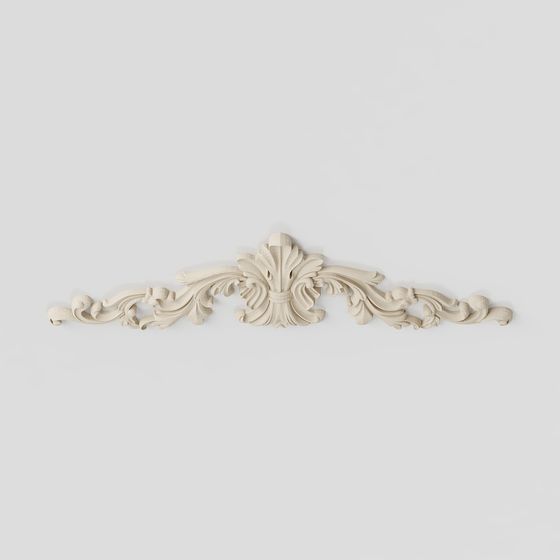 Vintage Scrollwork 3D model