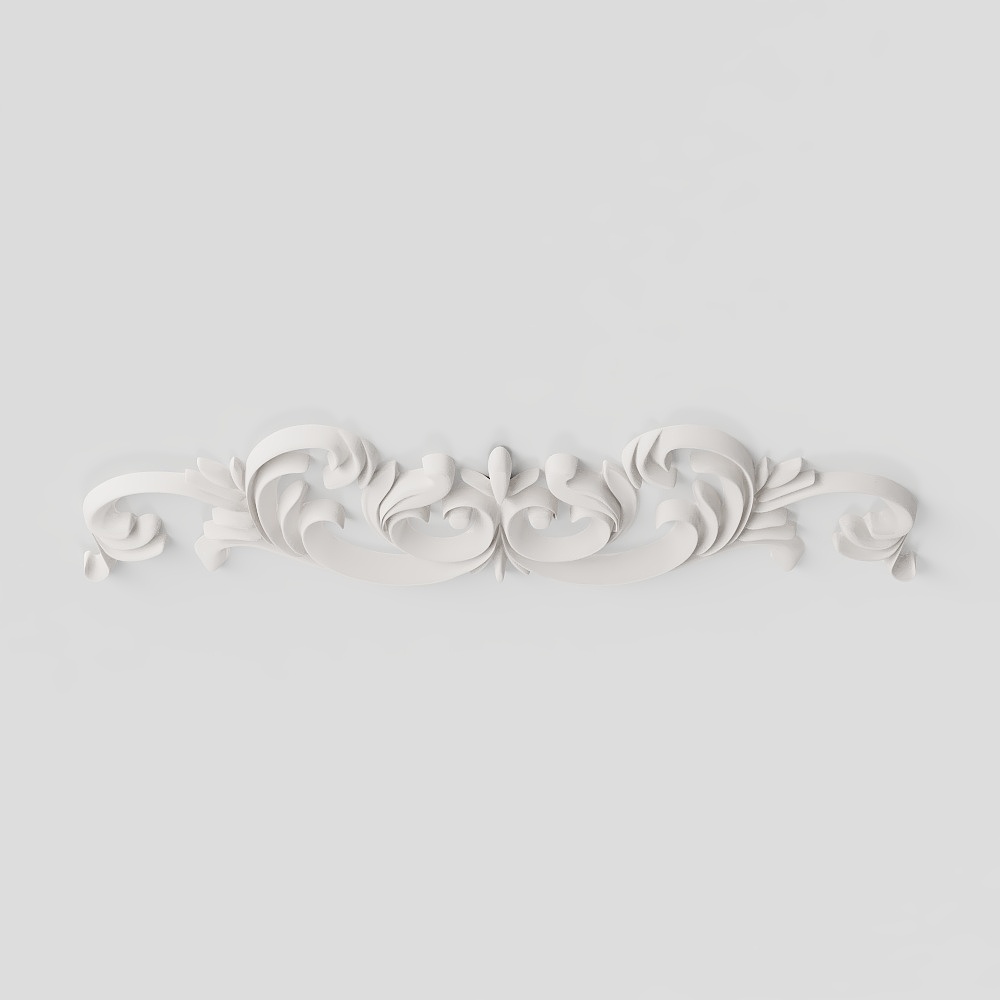 French plaster carving