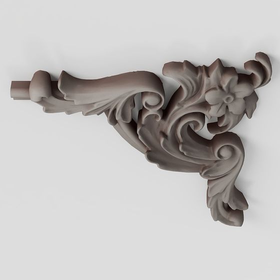 Victorian Scroll 3D model