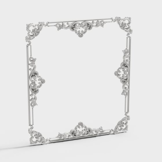 Elegant Classical Frame 3D model