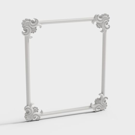 Vintage Frame 3D model