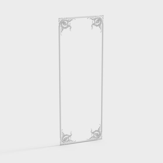 Victorian Frame 3D model for Classic Interiors