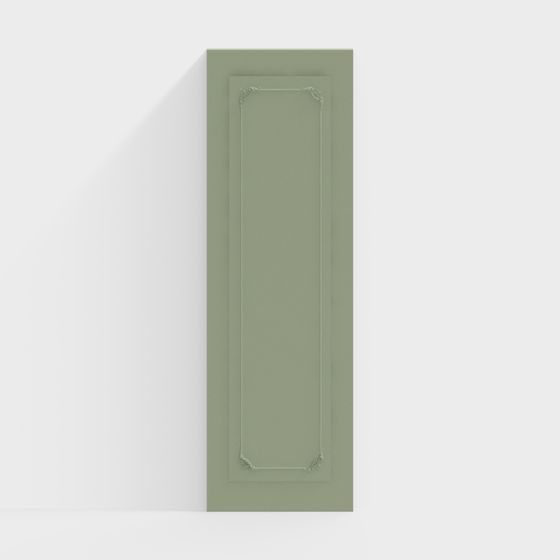 Vintage Door 3D model