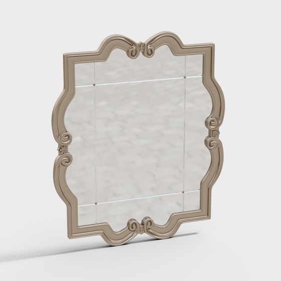 Vintage Picture Frame 3D model