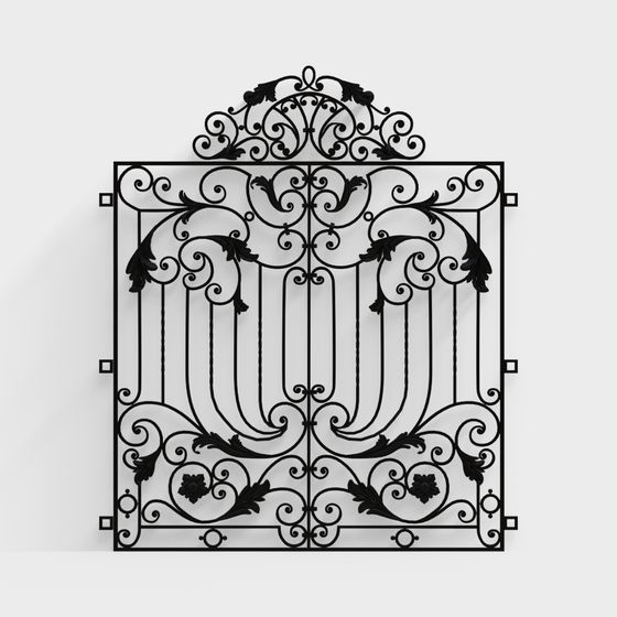 Garden Gate 3D model