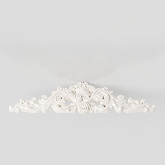 Vintage Ornament 3D model for Creative Projects