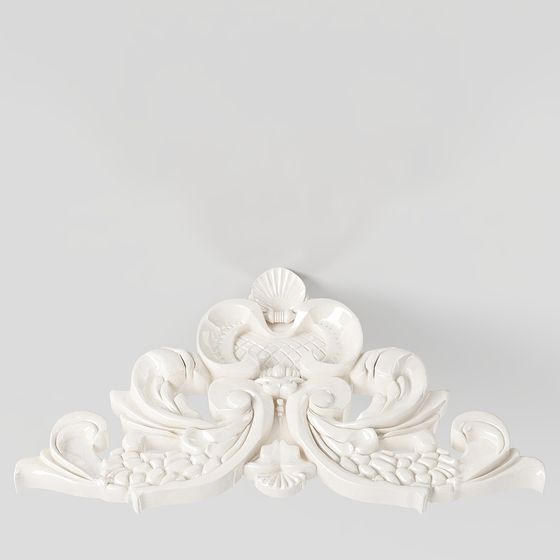 Elegant Shell Crown 3D model for Art and Design