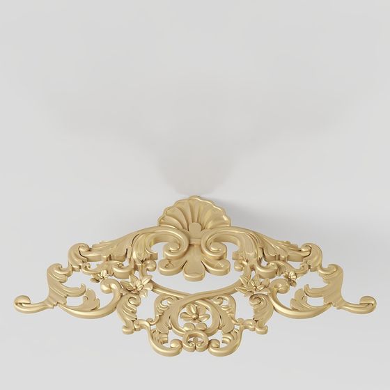 Intricate Palace Style 3D model for Creative Projects