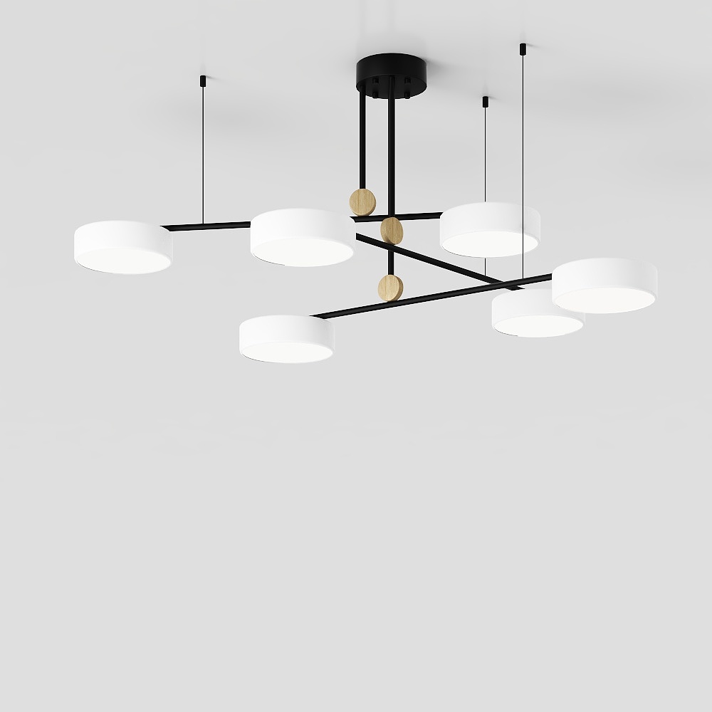 lámpara de araña de techo contemporánea