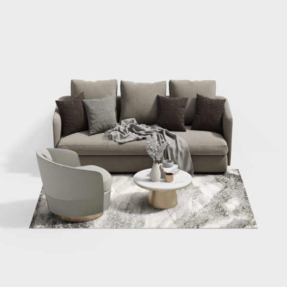 Ensemble de canapé contemporain