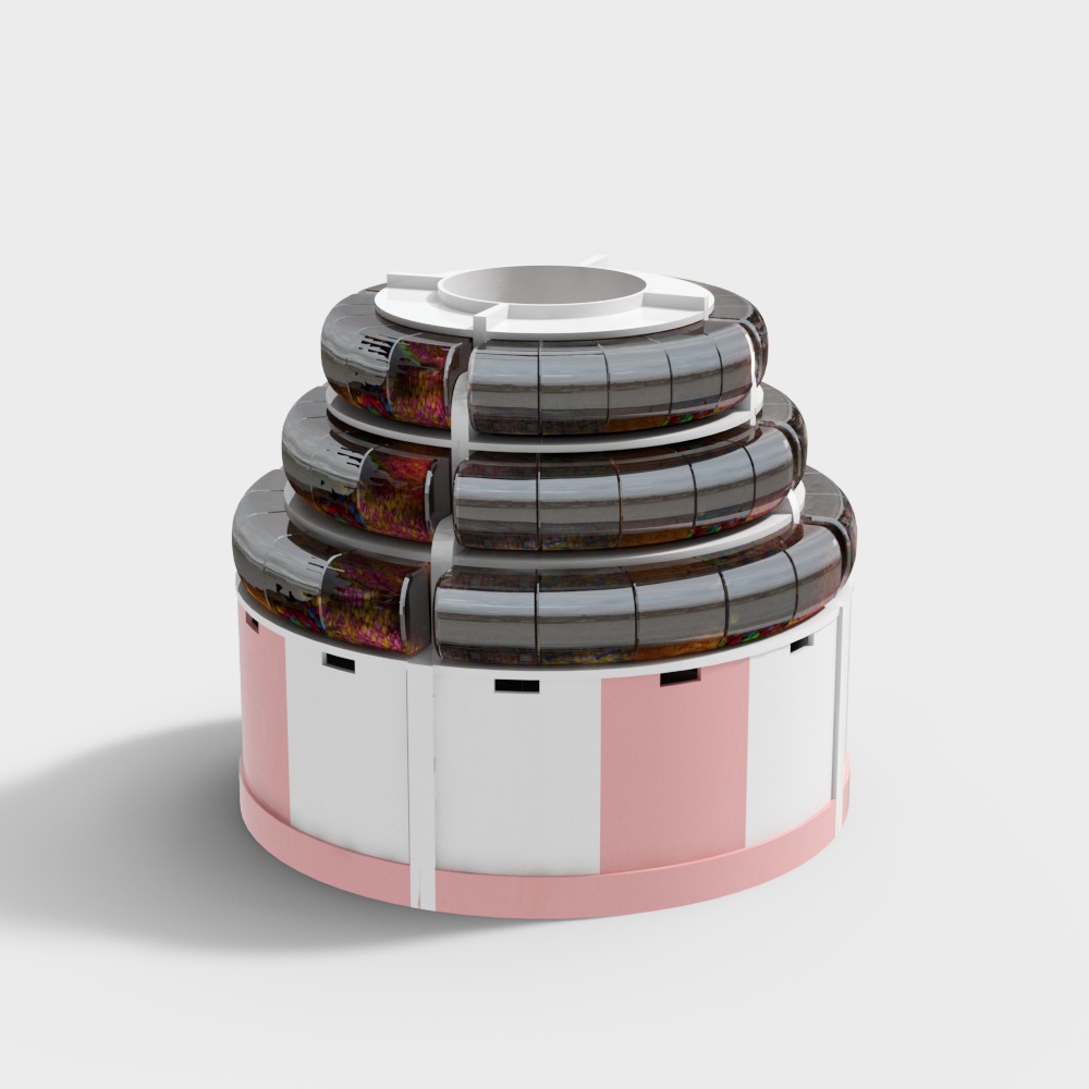 round island candy rack