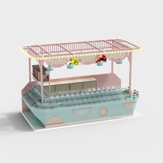 Candyland Stand 3D model