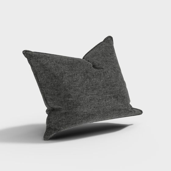 Elegant Minimalist Cushion 3D model