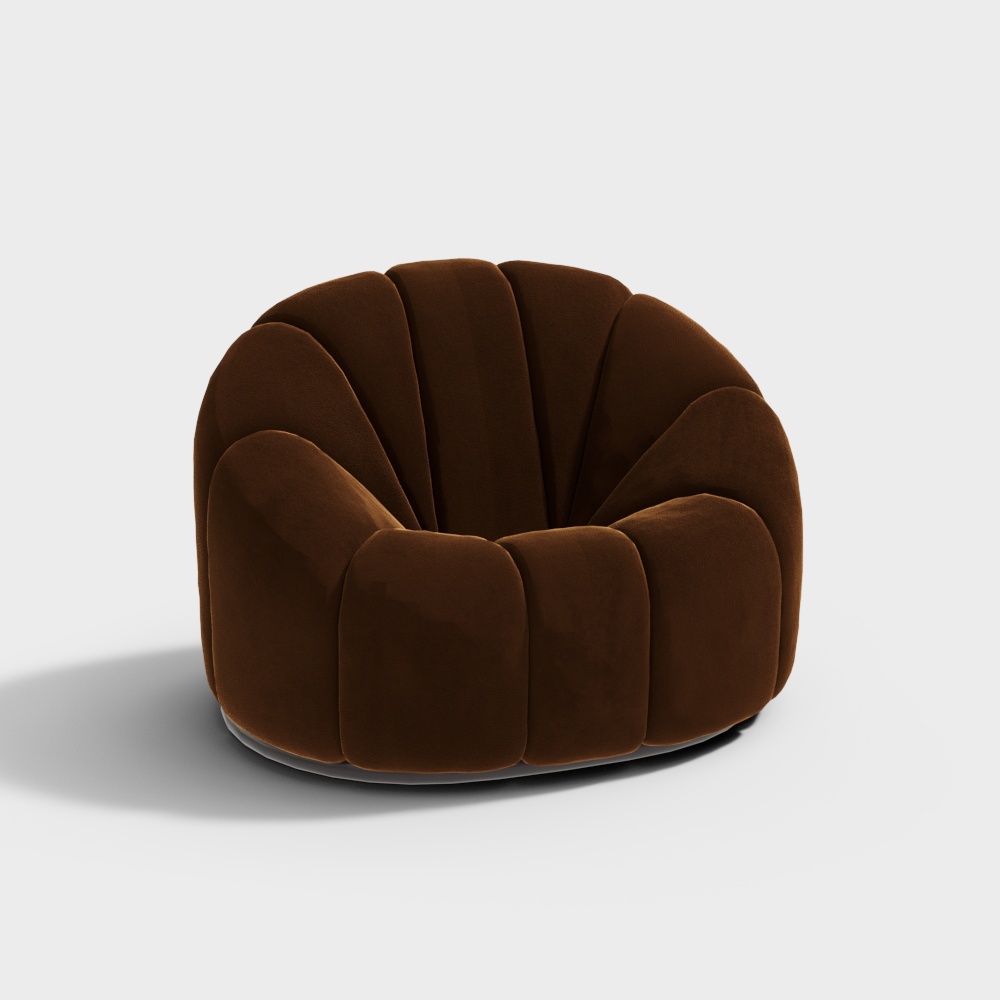 armchair contemporary fabric