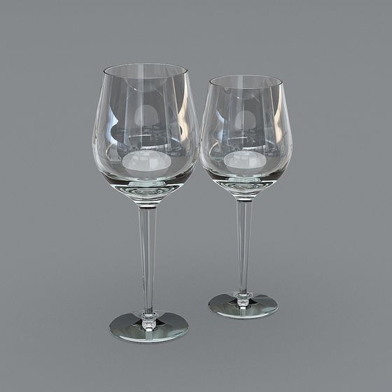 Stylish Low-Polygon Glass Cup 3D model for Creative Projects