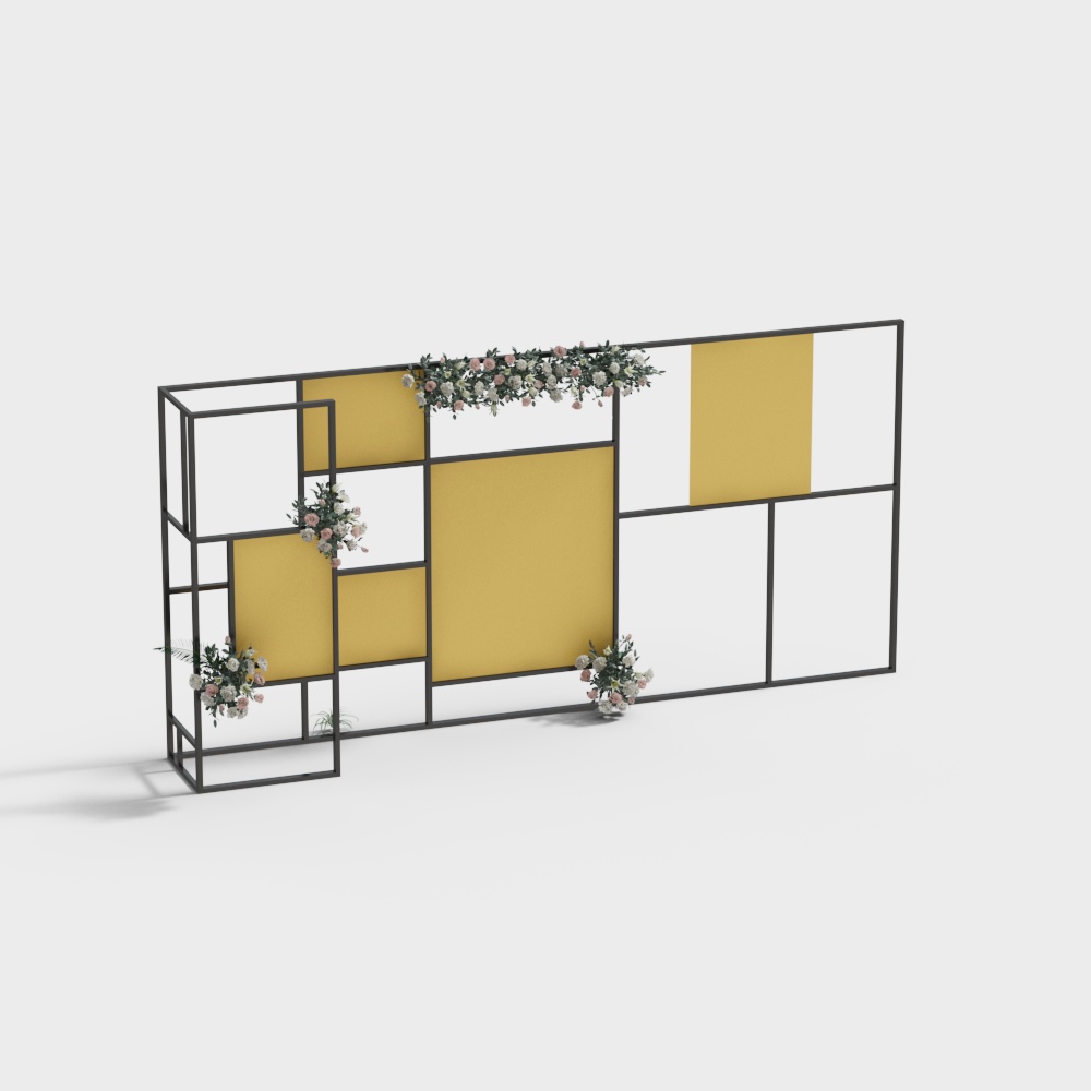 Lawn wedding photos Chen Mei