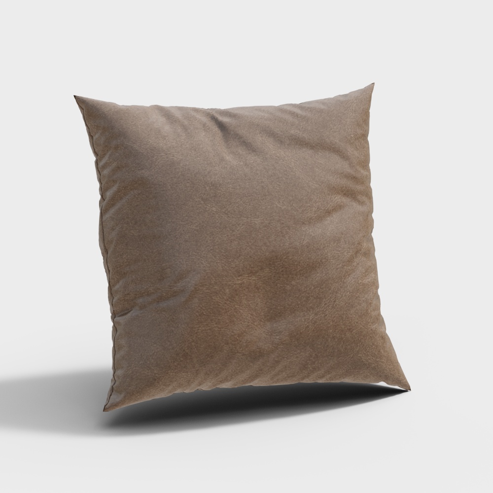 кожаная подушка