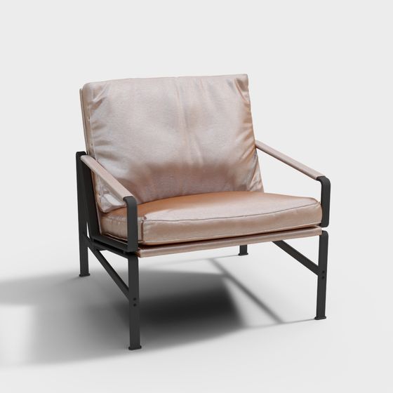 Urban Leisure Chair 3D model for Modern Designs